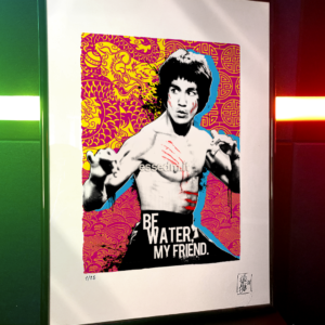 Enter the Dragon, limited edition pop-art print by Stefano DM, art poster, order online, shipping worldwide.