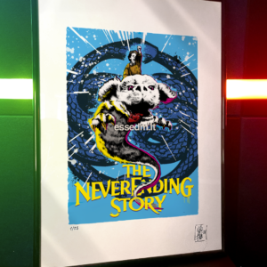 The Neverending Story, limited edition pop-art print by Stefano DM, art poster, order online, shipping worldwide.