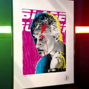 Roy Batty from Blade Runner, limited edition pop-art print by Stefano DM, art poster, order online, shipping worldwide.