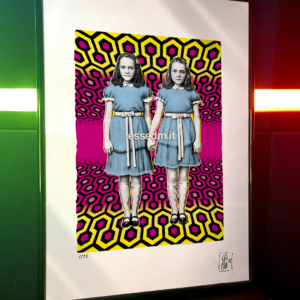 The Shining Twins, limited edition pop-art print by Stefano DM, art poster, order online, shipping worldwide.